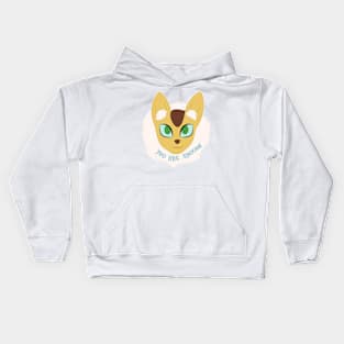 You are enough - supporting pet Kids Hoodie